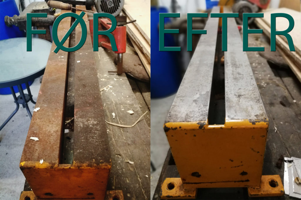 Fjern rust fra jern Hobby hullet